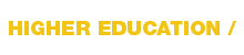 Higher Education Portfolio